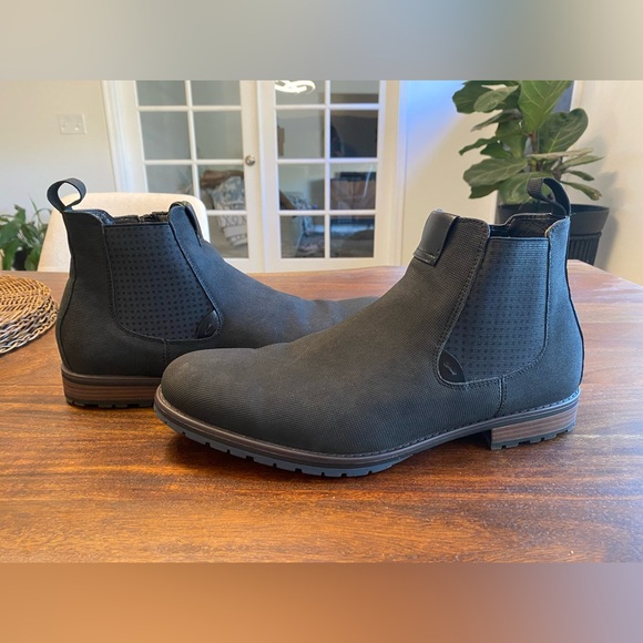 Black Stacy Adams chelsea boots. Size 10.5 - Picture 1 of 6